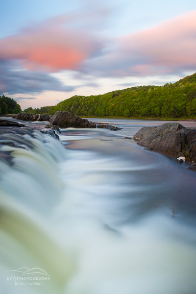 Hartland Rapids (a.k.a. Sumner Falls) on the Connecticut River in Hartland, Vermont.