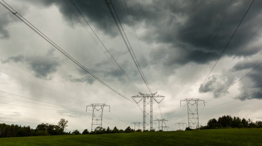 Transmission towers such of these could be erected as part of Northern Pass.